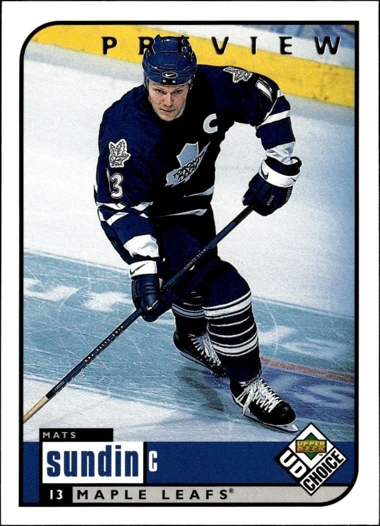 1998-99 Upper-Deck Choice Mats Sundin #203 trading card