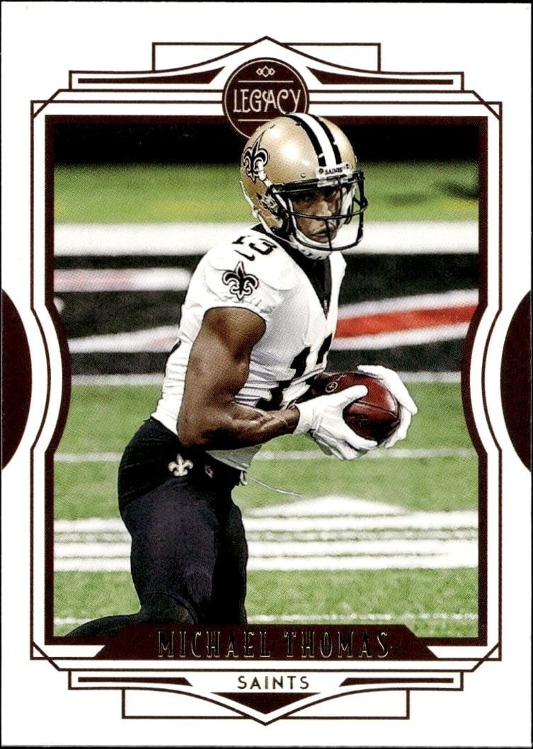 Michael Thomas 2021 Panini #32 Football Trading Card - Front 2021 Panini Michael Thomas #32 football trading card front