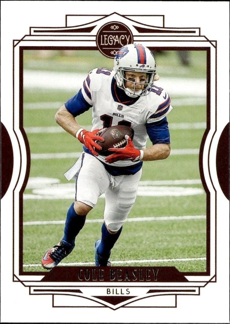 Cole Beasley 2021 Panini #47 Football Trading Card - Front 2021 Panini Cole Beasley #47 football trading card front
