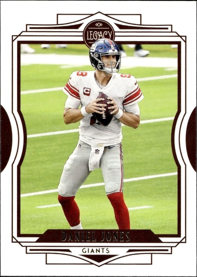 Daniel Jones 2021 Panini #6 Football Trading Card - Front 2021 Panini Daniel Jones #6 football trading card front