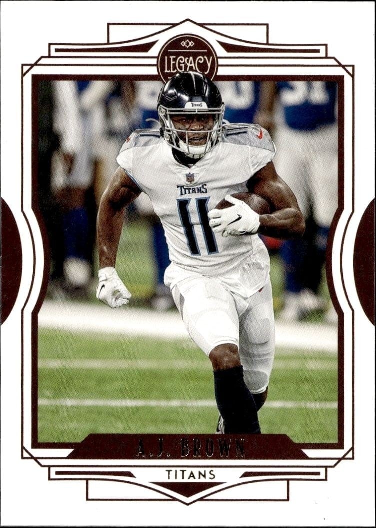 A.J. Brown 2021 Panini #78 Football Trading Card - Front 2021 Panini A.J. Brown #78 football trading card front