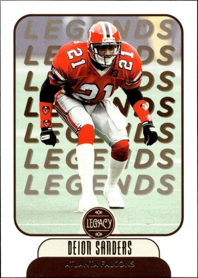 Deion Sanders 2021 Panini #106 Football Trading Card - Front 2021 Panini Deion Sanders #106 football trading card front