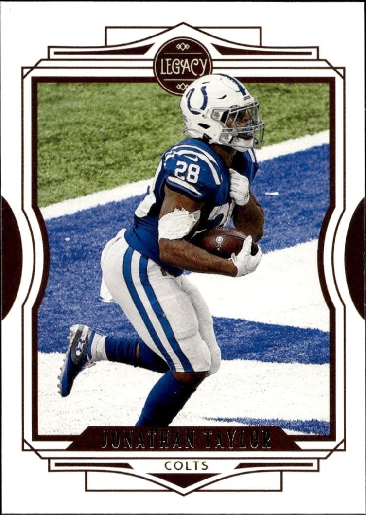 Jonathan Taylor 2021 Panini #73 Football Trading Card - Front 2021 Panini Jonathan Taylor #73 football trading card front