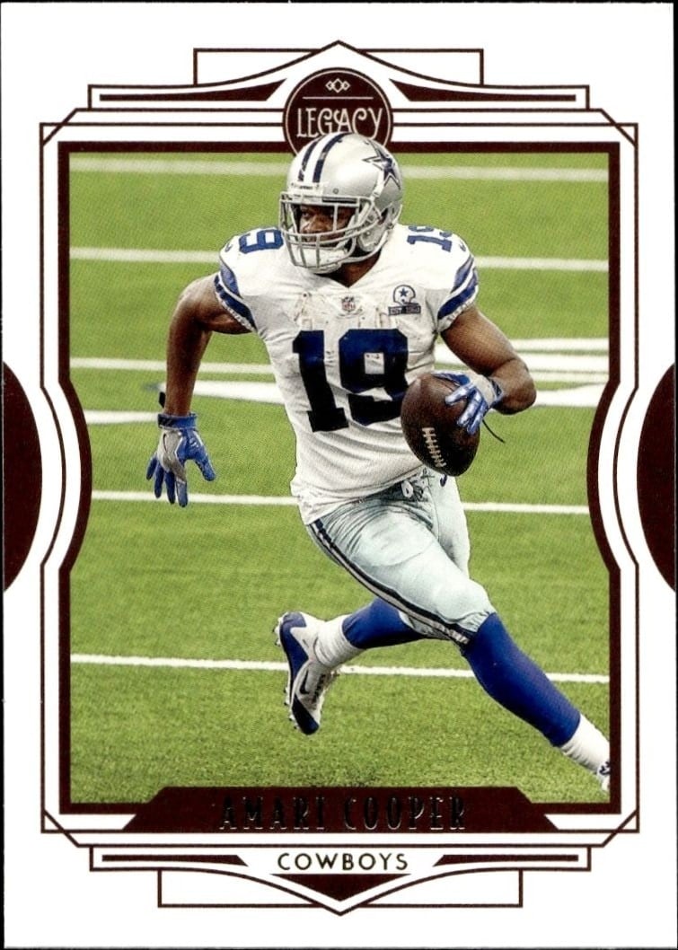 Amari Cooper 2021 Panini #3 Football Trading Card - Front 2021 Panini Amari Cooper #3 football trading card front