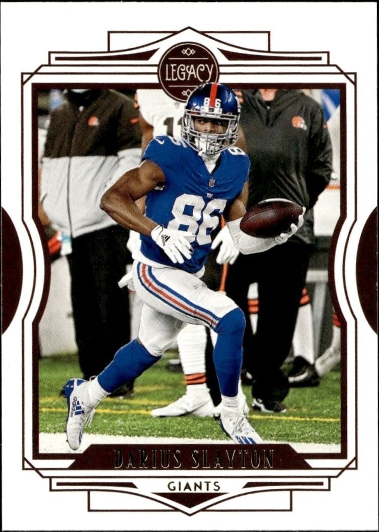 Darius Slayton 2021 Panini #7 Football Trading Card - Front 2021 Panini Darius Slayton #7 football trading card front
