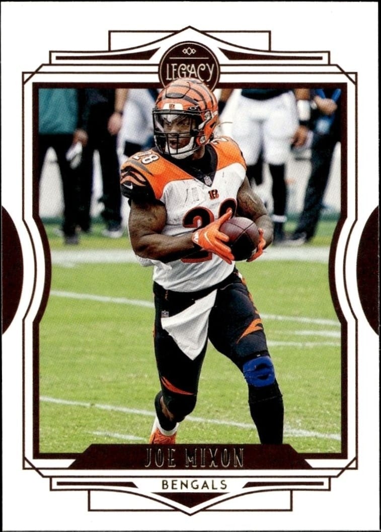 Joe Mixon 2021 Panini #18 Football Trading Card - Front 2021 Panini Joe Mixon #18 football trading card front