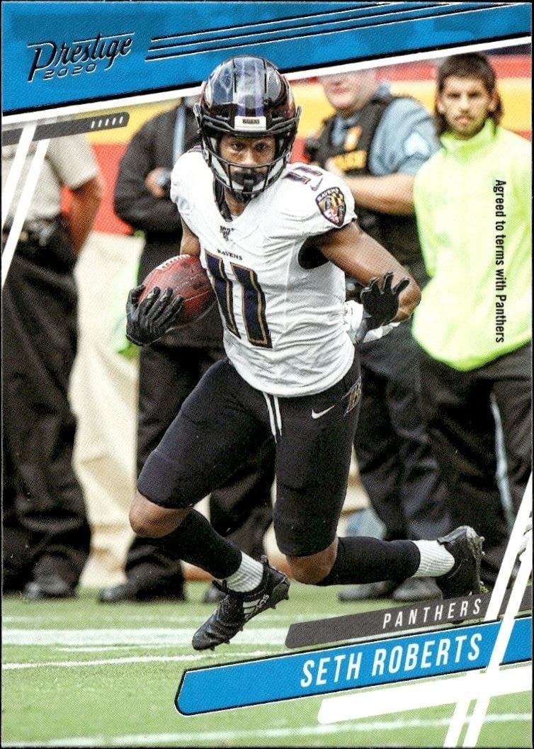 Seth Roberts 2020 Panini #151 Football Trading Card - Front 2020 Panini Seth Roberts #151 football trading card front