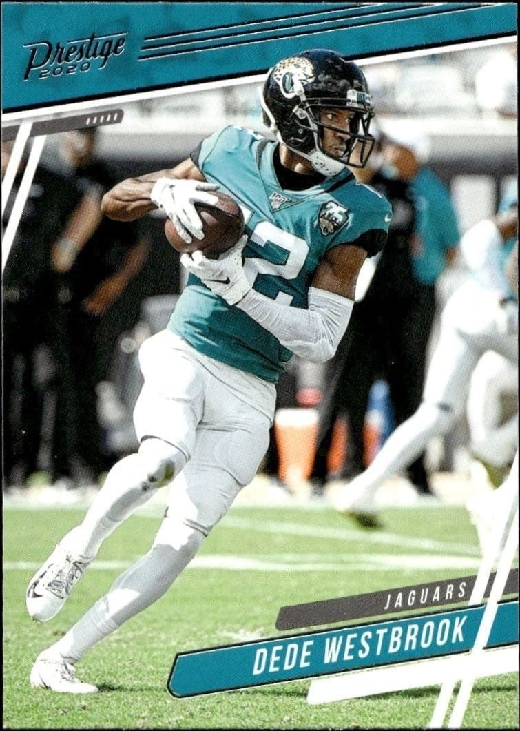 Dede Westbrook 2020 Panini #105 Football Trading Card - Front 2020 Panini Dede Westbrook #105 football trading card front