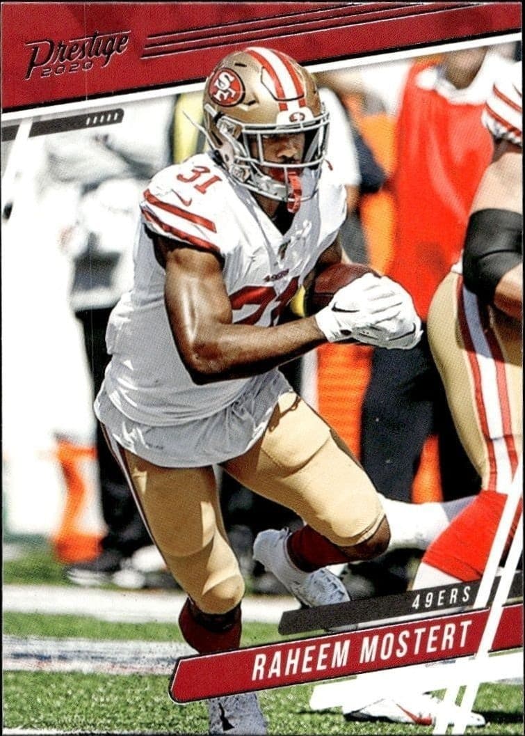 2020 Panini Raheem Mostert #7 trading card