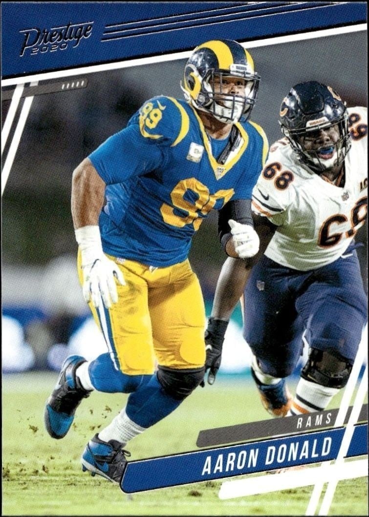 Aaron Donald 2020 Panini #149 Football Trading Card - Front 2020 Panini Aaron Donald #149 football trading card front