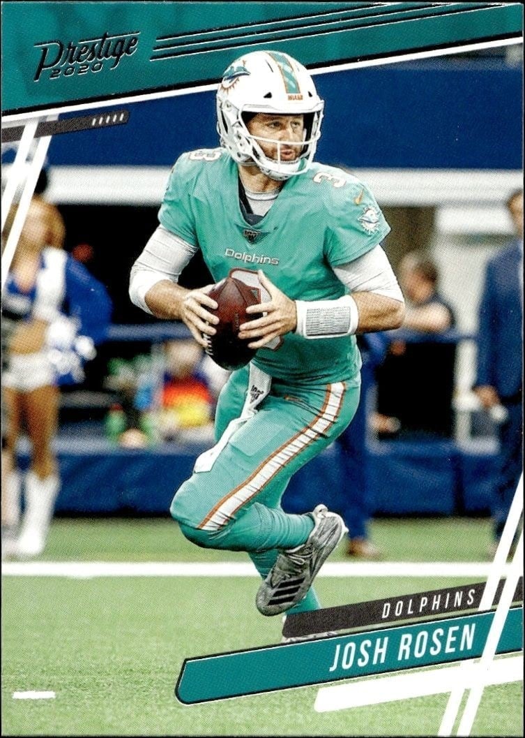 Josh Rosen 2020 Panini #79 Football Trading Card - Front 2020 Panini Josh Rosen #79 football trading card front