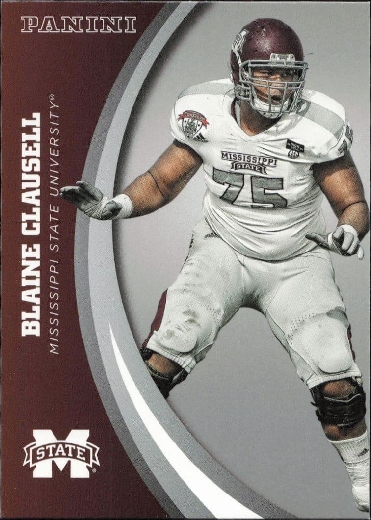 2016 Panini Mississippi State Blaine Clausell #32 trading card