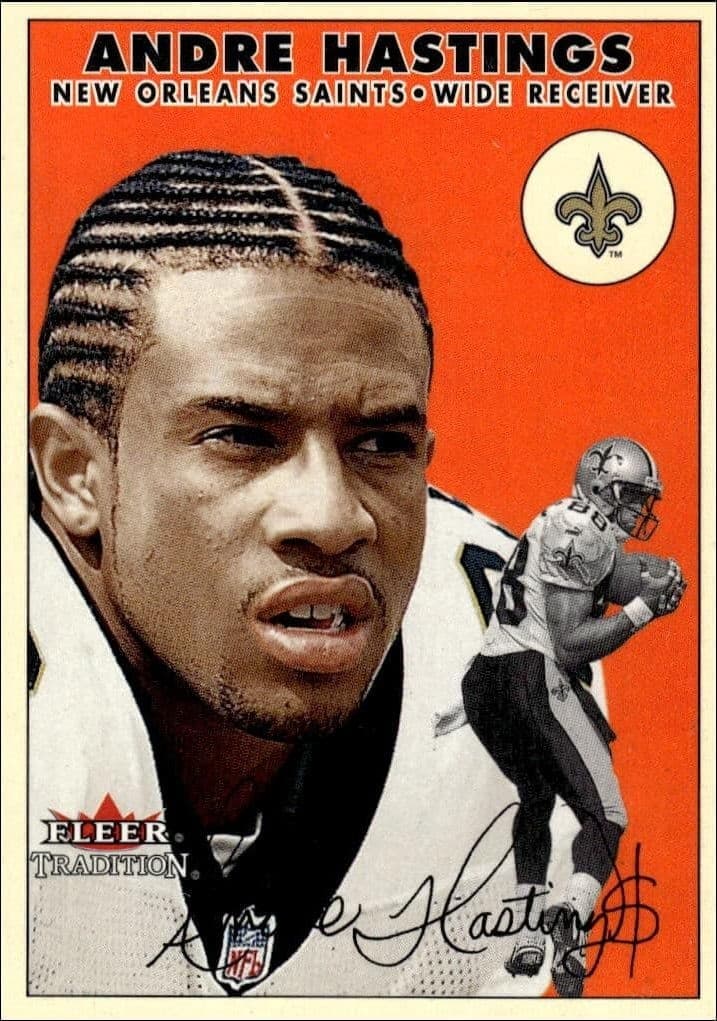 2000 Fleer Tradition Glossy Andre Hastings #192 trading card