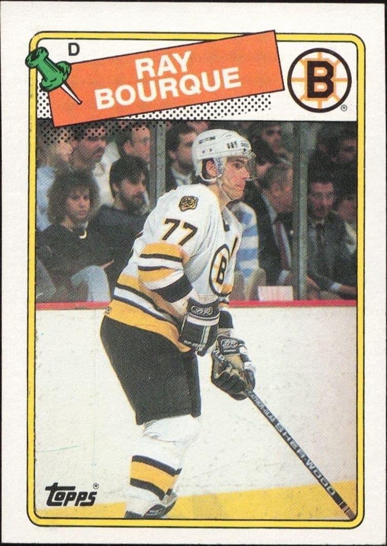 1988-89 Topps Ray Bourque #73 trading card