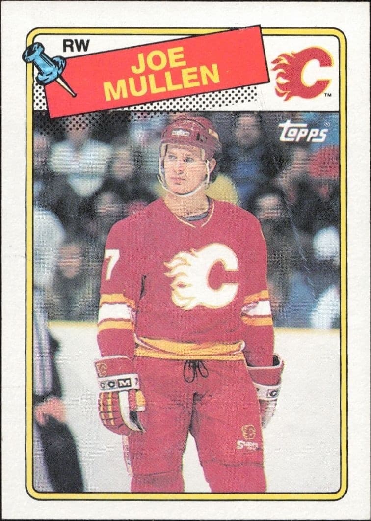 1988-89 Topps Joe Mullen #76 trading card