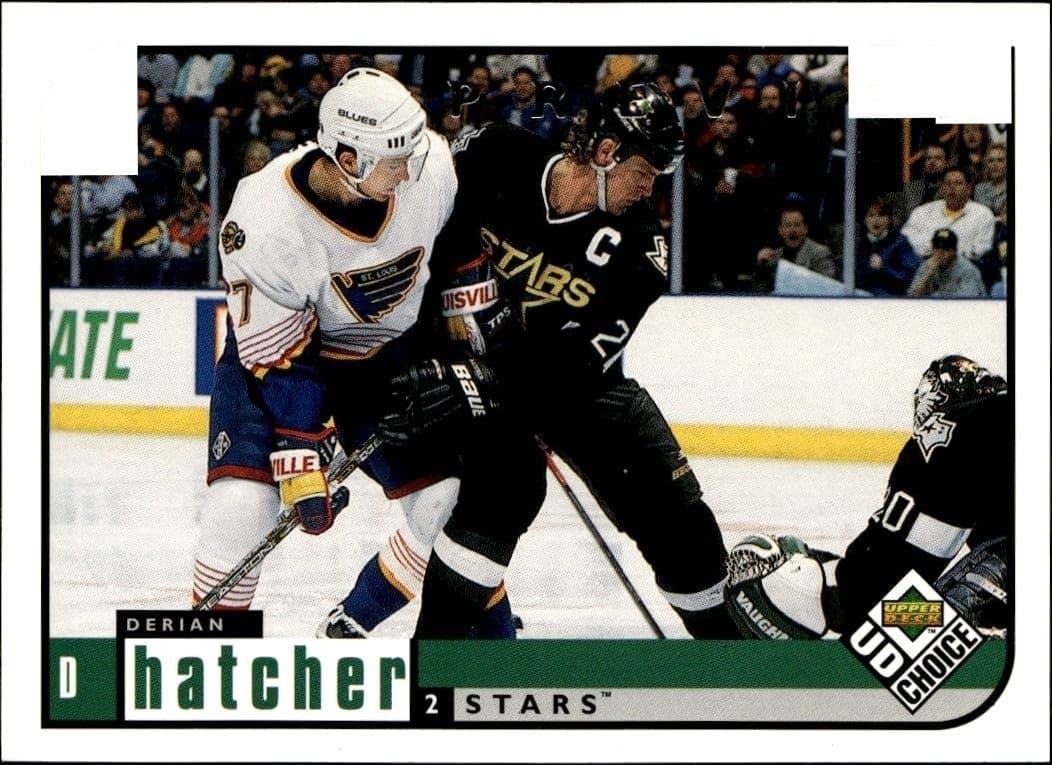1998-99 Upper-Deck Choice Preview Derian Hatcher #65 trading card