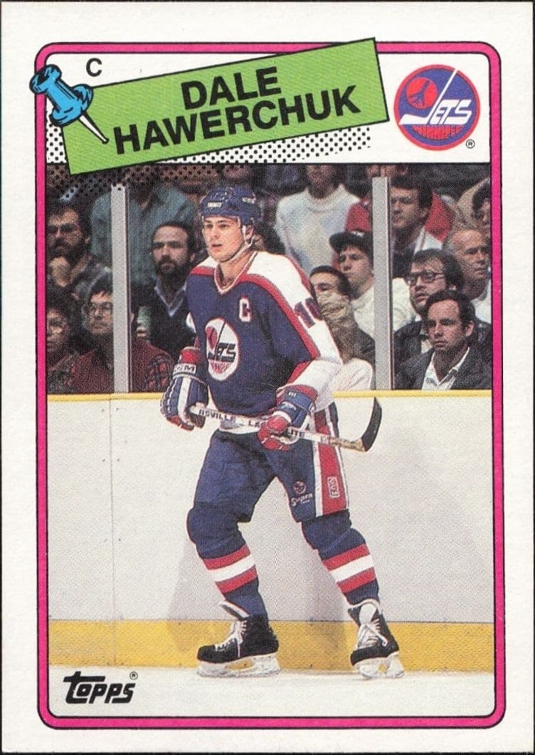 1988-89 Topps Dale Hawerchuk #65 trading card