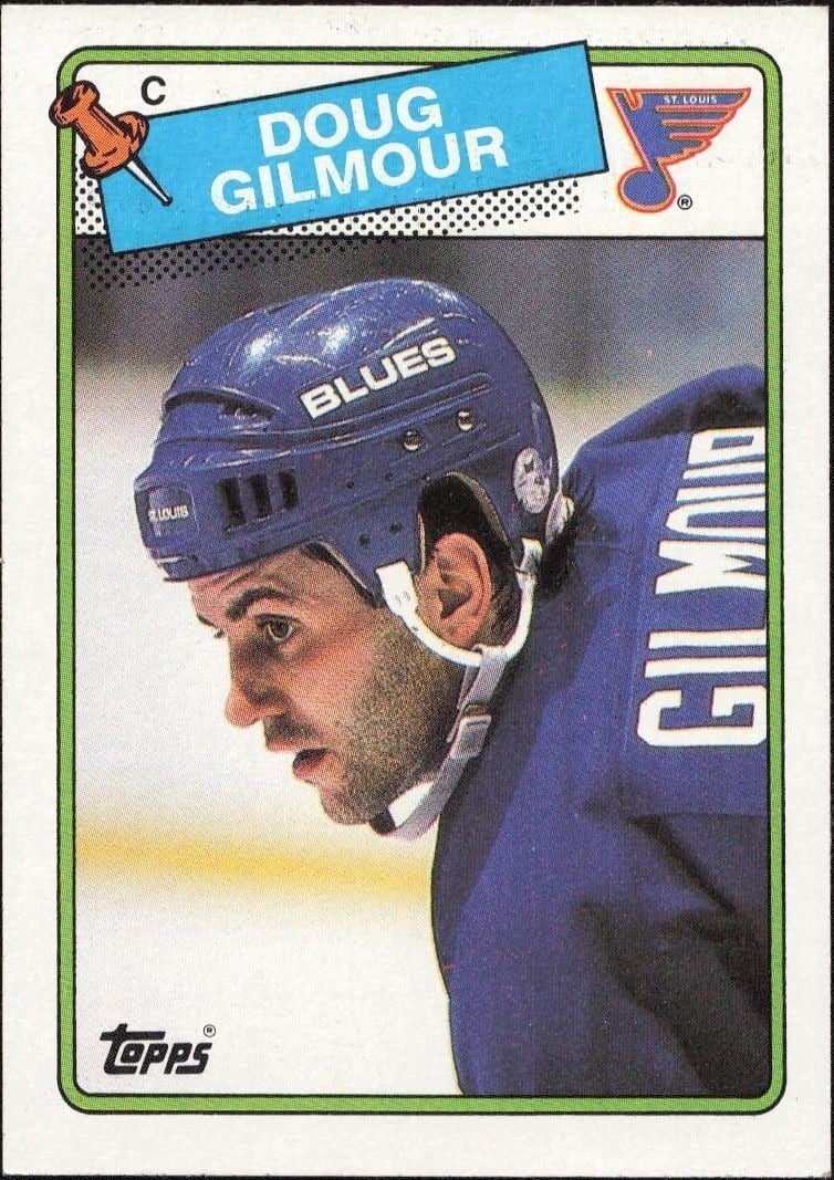 1988-89 Topps Doug Gilmour #56 trading card