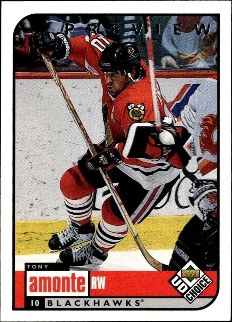 1998-99 Upper-Deck Choice Preview Tony Amonte #51 trading card