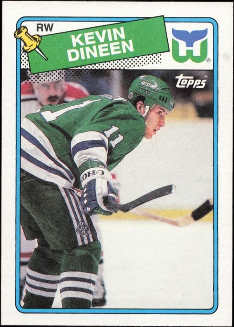 1988-89 Topps Kevin Dineen #36 trading card