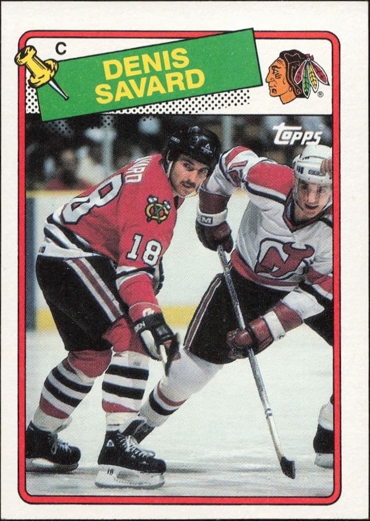 1988-89 Topps Denis Savard #26 trading card