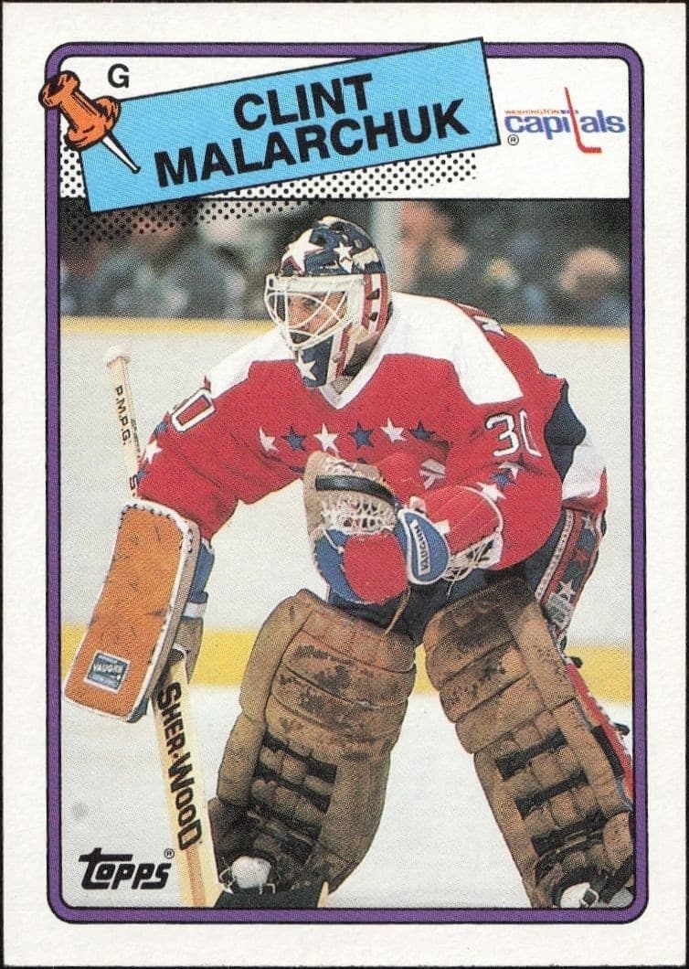 1988-89 Topps Clint Malarchuk #25 trading card
