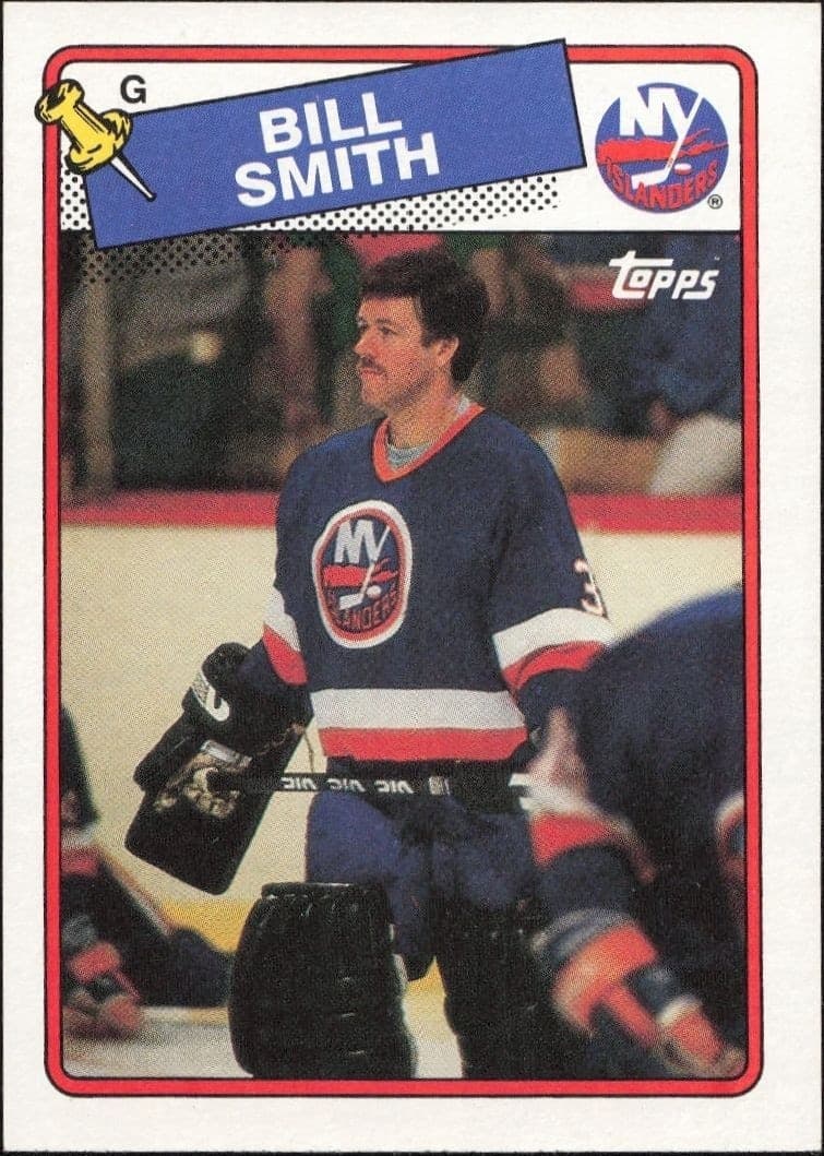 1988-89 Topps Billy Smith #17 trading card