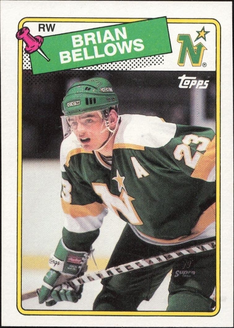 1988-89 Topps Brian Bellows #95 trading card