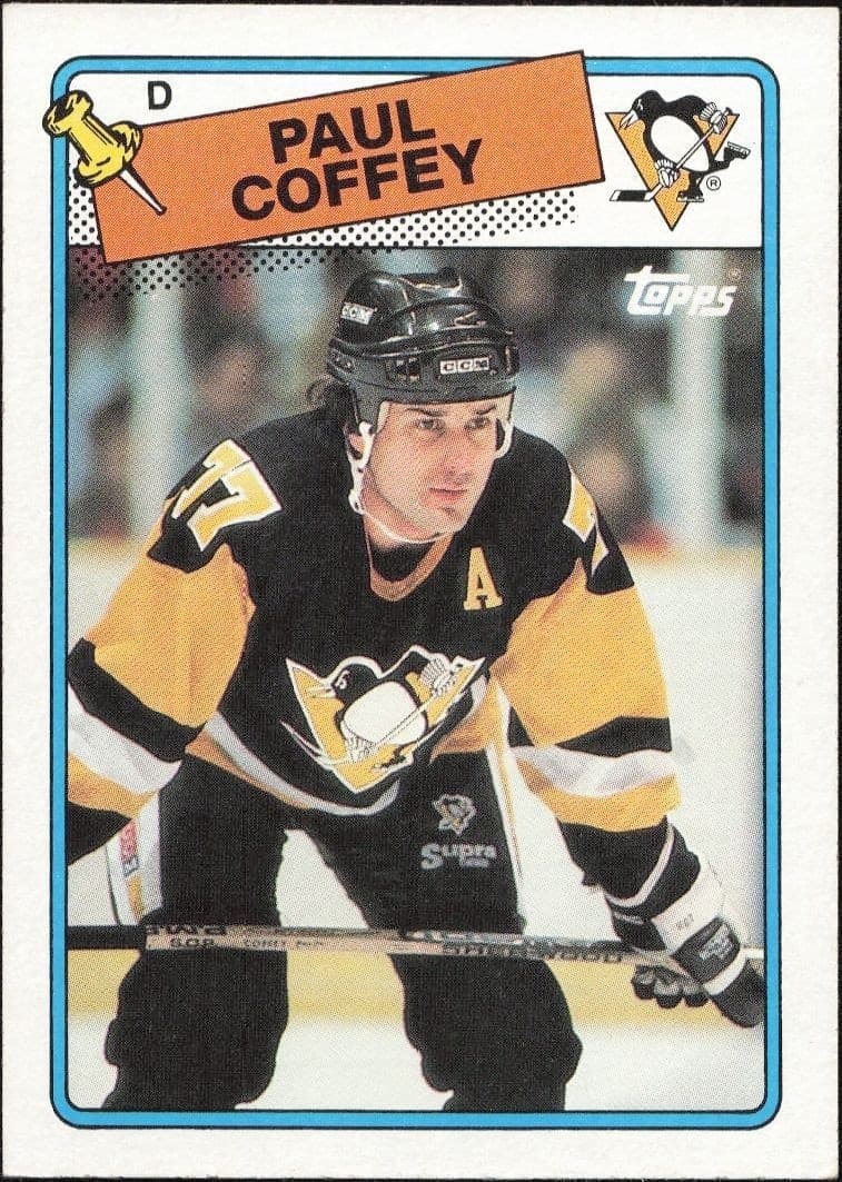 1988-89 Topps Paul Coffey #179 trading card