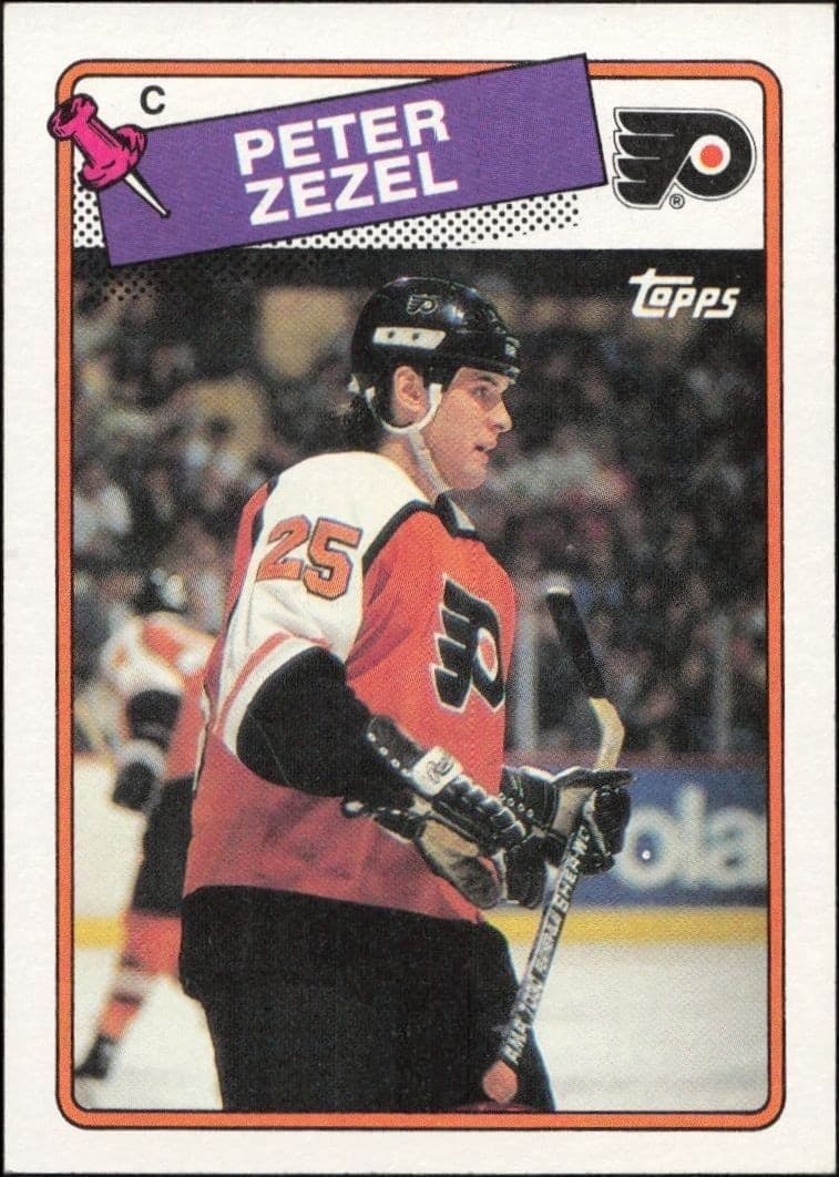 1988-89 Topps Peter Zezel #146 trading card