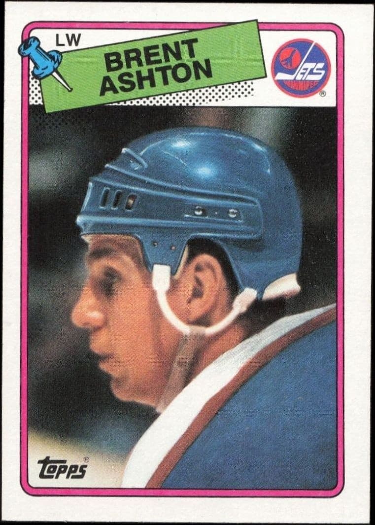 1988-89 Topps Brent Ashton #128 trading card