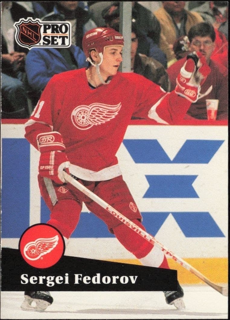 1991-92 Pro-Set Series 1 Sergei Fedorov #53 trading card