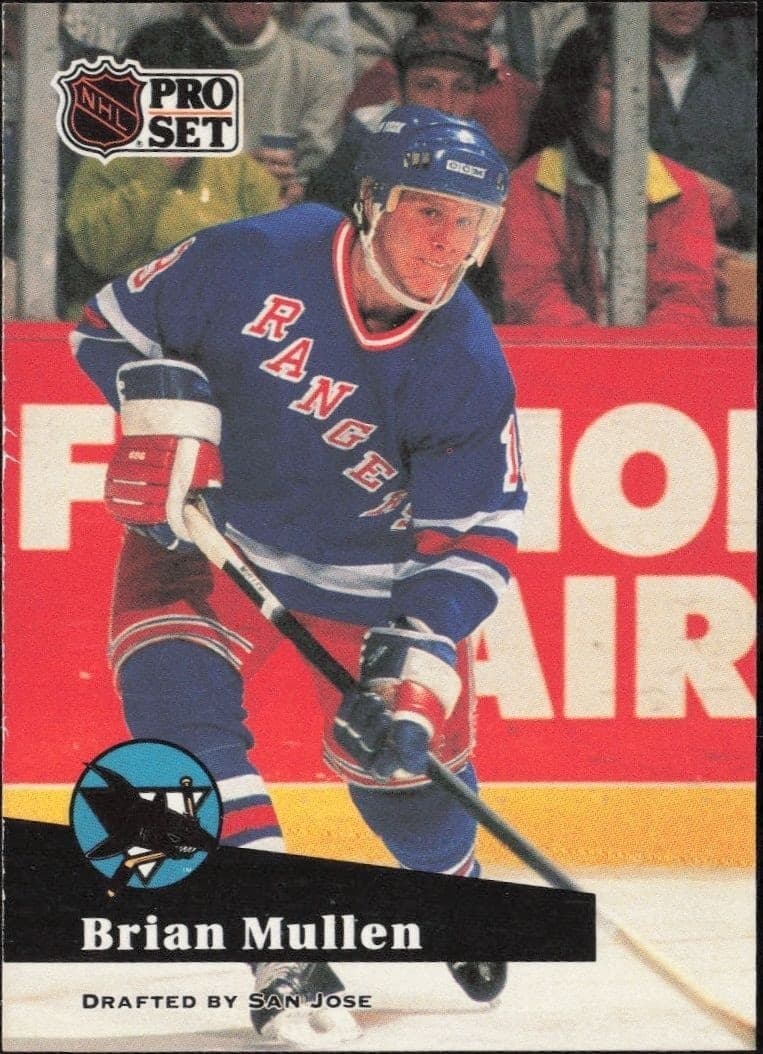 1991-92 Pro-Set Series 1 Brian Mullen #165 trading card