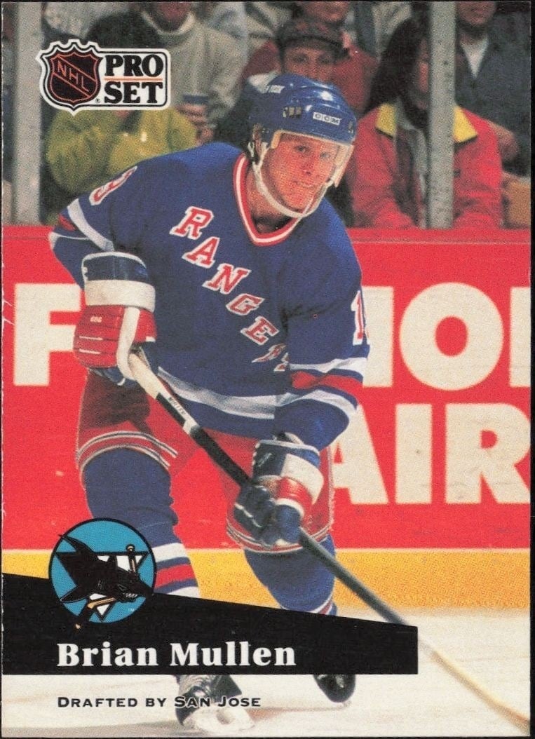 1991-92 Pro-Set Series 1 Brian Mullen #165 trading card