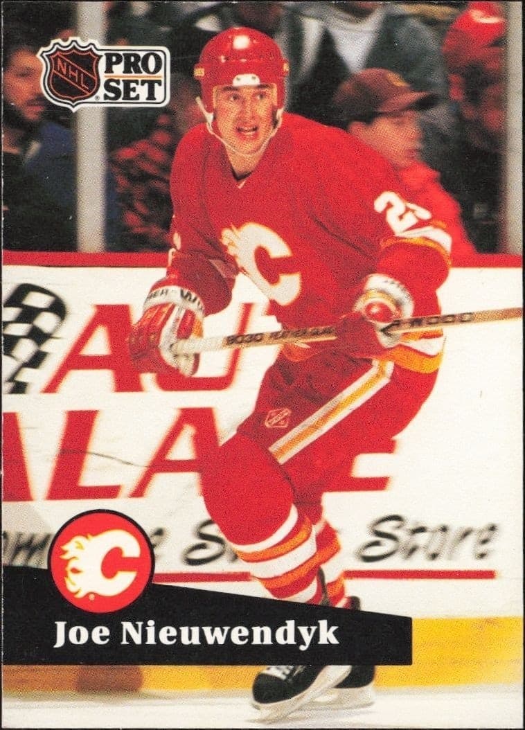 1991-92 Pro-Set Series 1 Joe Nieuwendyk #29 trading card