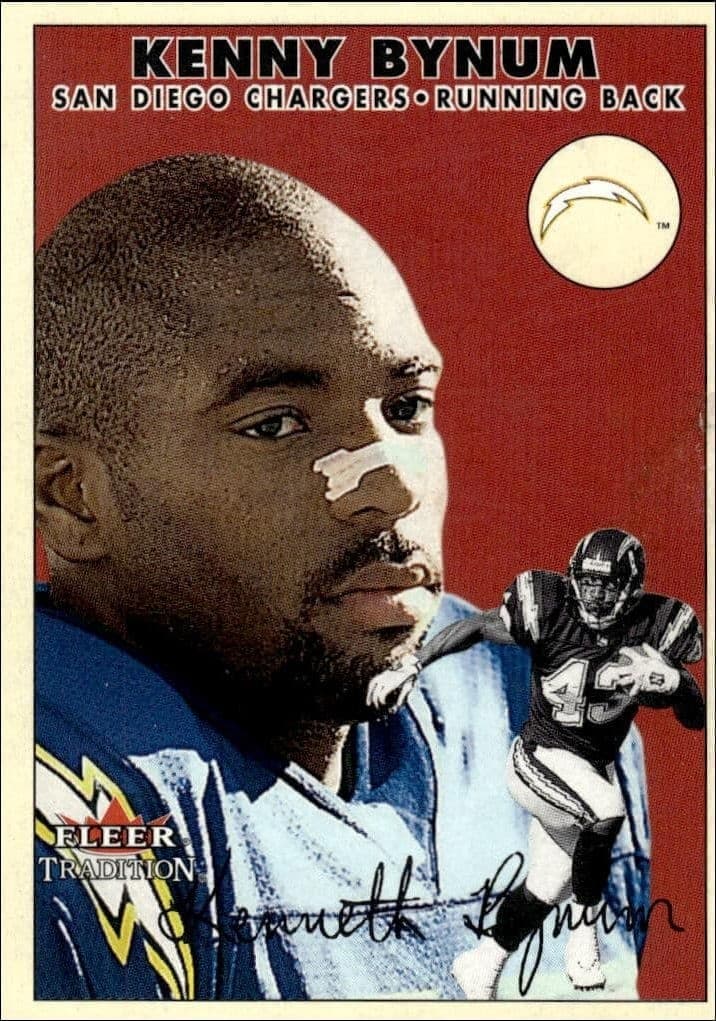 2000 Fleer Tradition Glossy Kenny Bynum #237 trading card