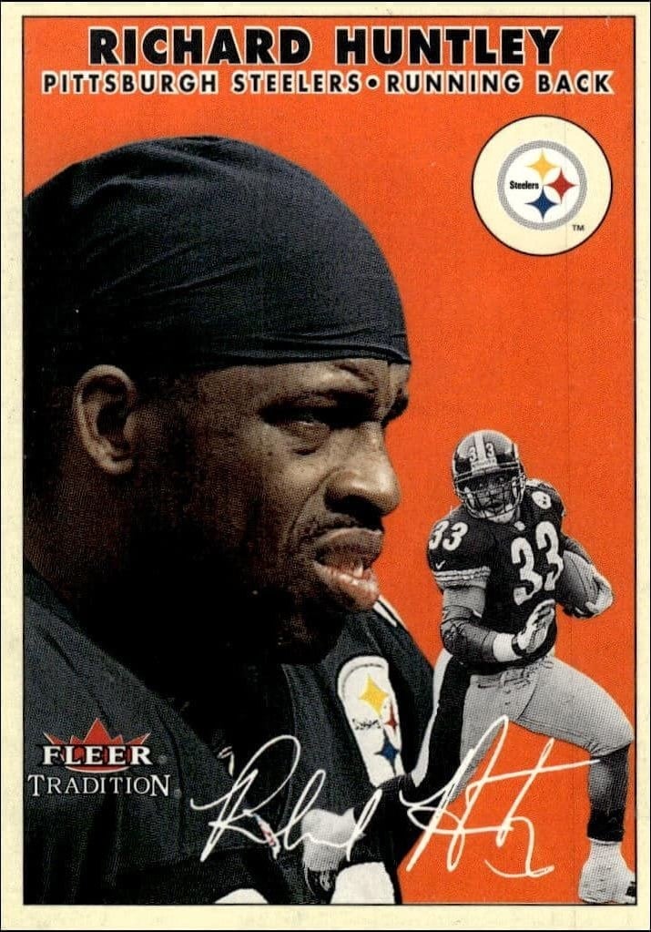 Richard Huntley 2000 Fleer Tradition Glossy #274 Football Trading Card - Front 2000 Fleer Tradition Glossy Richard Huntley #274 football trading card front