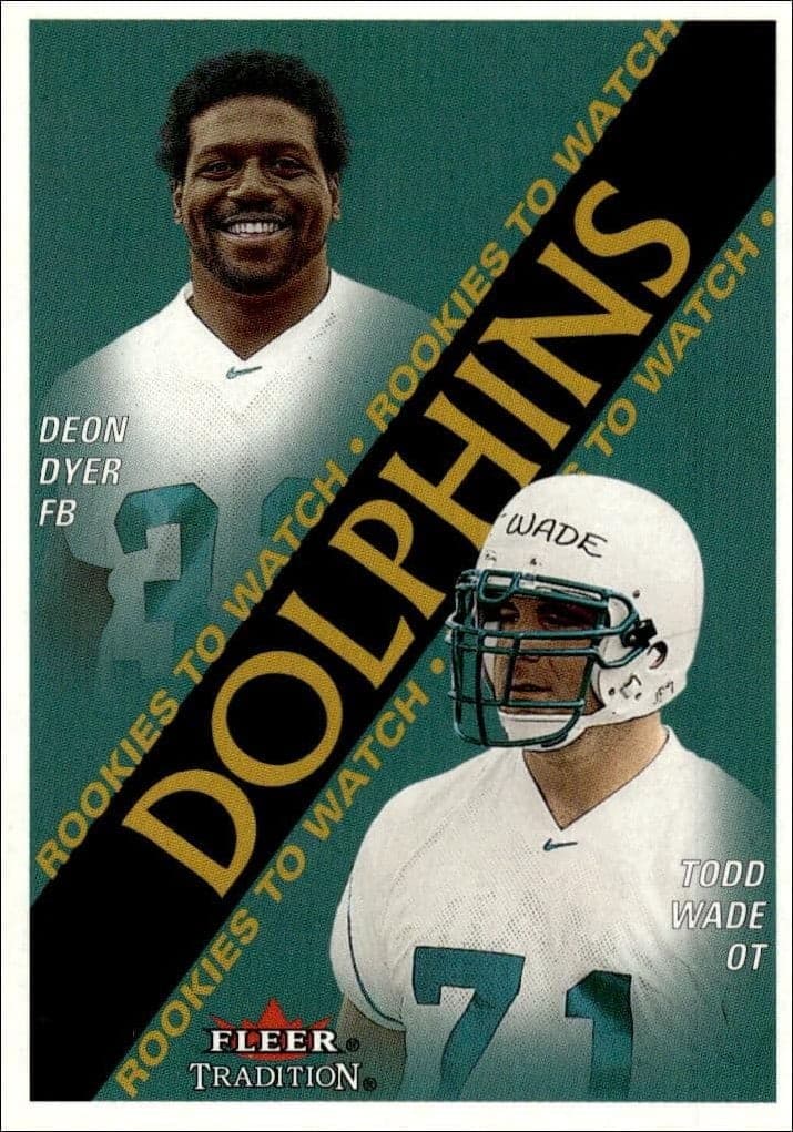 2000 Fleer Tradition Glossy Deon Dyer #350 trading card