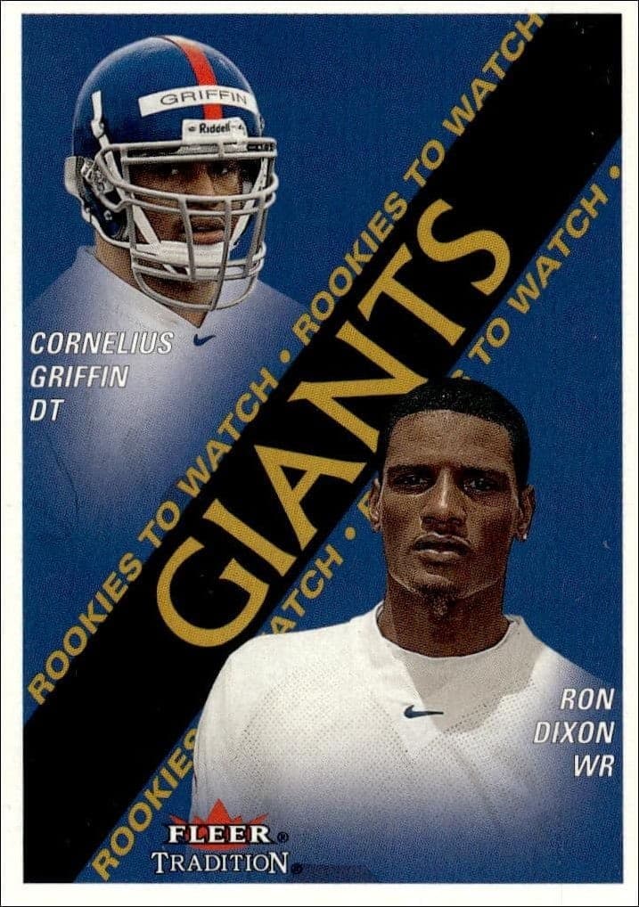2000 Fleer Tradition Glossy Cornelius Griffin #354 trading card