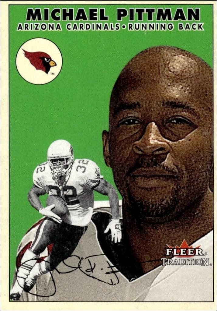 2000 Fleer Tradition Glossy Michael Pittman #78 trading card