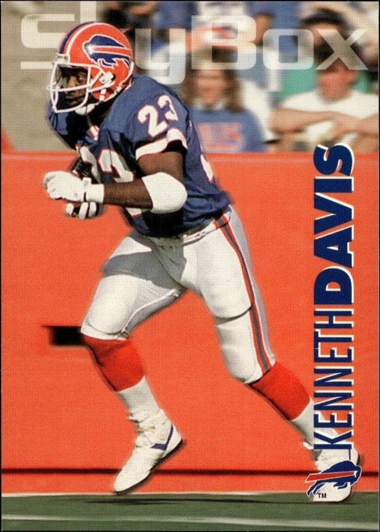 1993 Skybox Impact Kenneth Davis #17 trading card