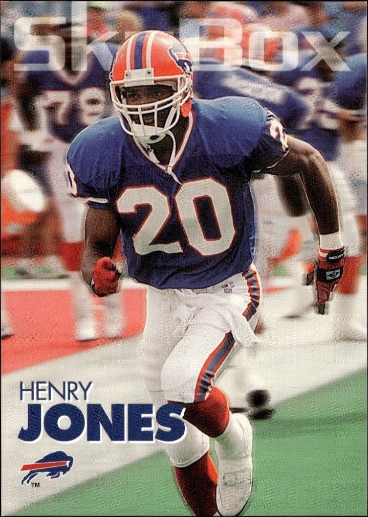 Henry Jones 1993 Skybox Impact #30 Football Trading Card - Front 1993 Skybox Impact Henry Jones #30 football trading card front