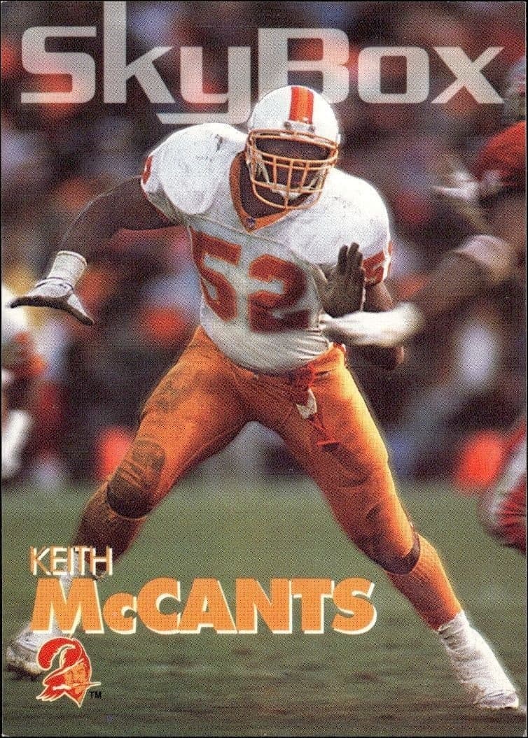 1993 Skybox Impact Keith McCants #323 trading card