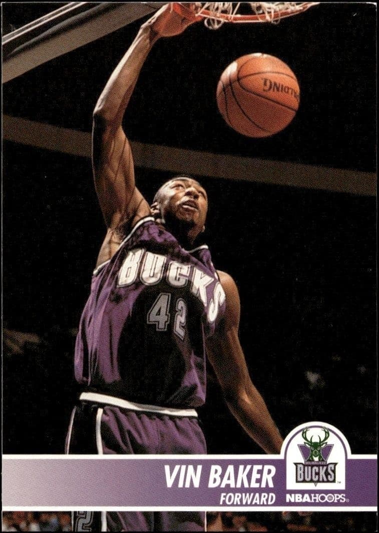 1994-95 Skybox Nba Hoops Vin Baker #116 trading card