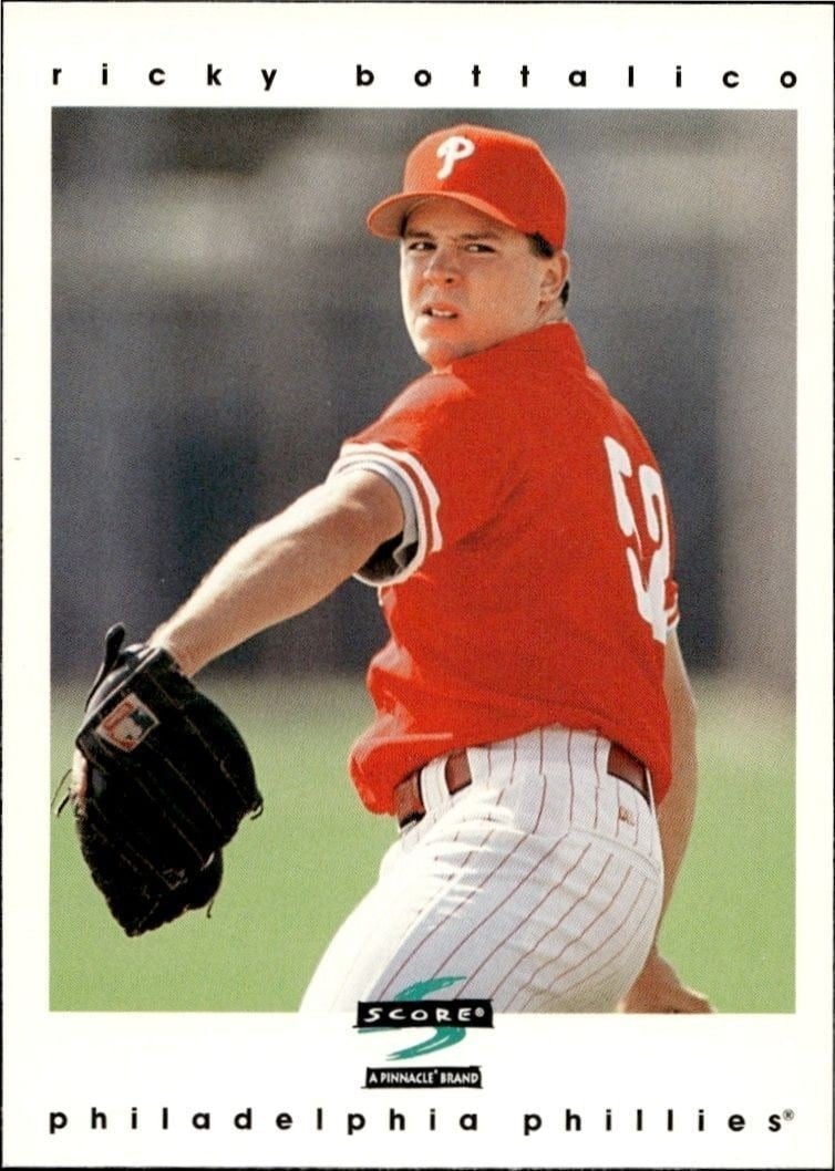 Ricky Bottalico 1997 Score #61 Baseball Trading Card - Front 1997 Score Ricky Bottalico #61 baseball trading card front