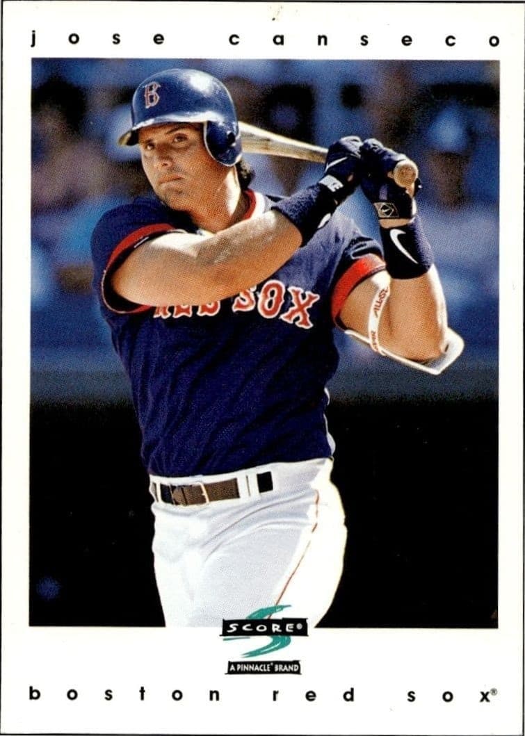 1997 Score Jose Canseco #170 trading card