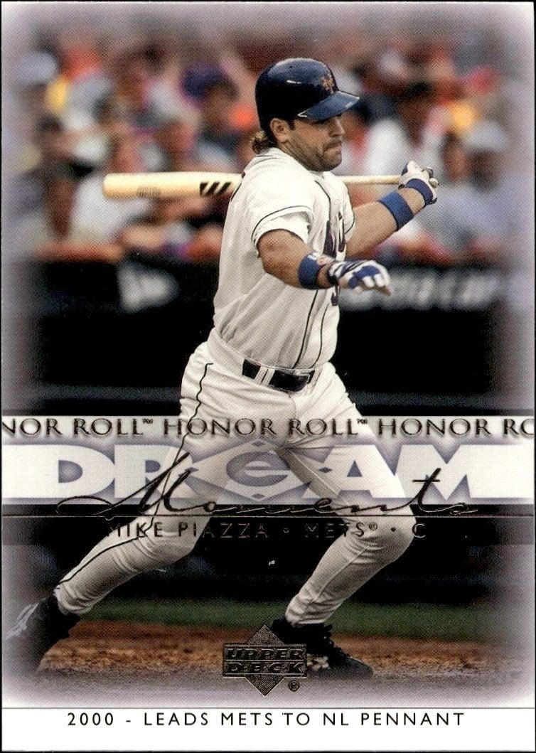 2002 Upper-Deck Honor Roll Mike Piazza #35 trading card