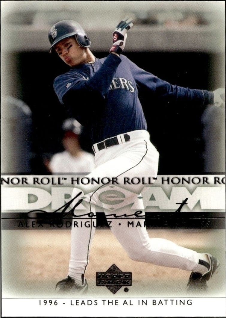 Alex Rodriguez 2002 Upper Deck Honor Roll #84 Baseball Trading Card - Front 2002 Upper Deck Honor Roll Alex Rodriguez #84 baseball trading card front
