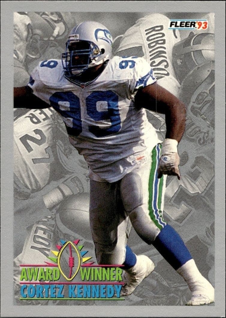 1993 Fleer Cortez Kennedy #239 trading card