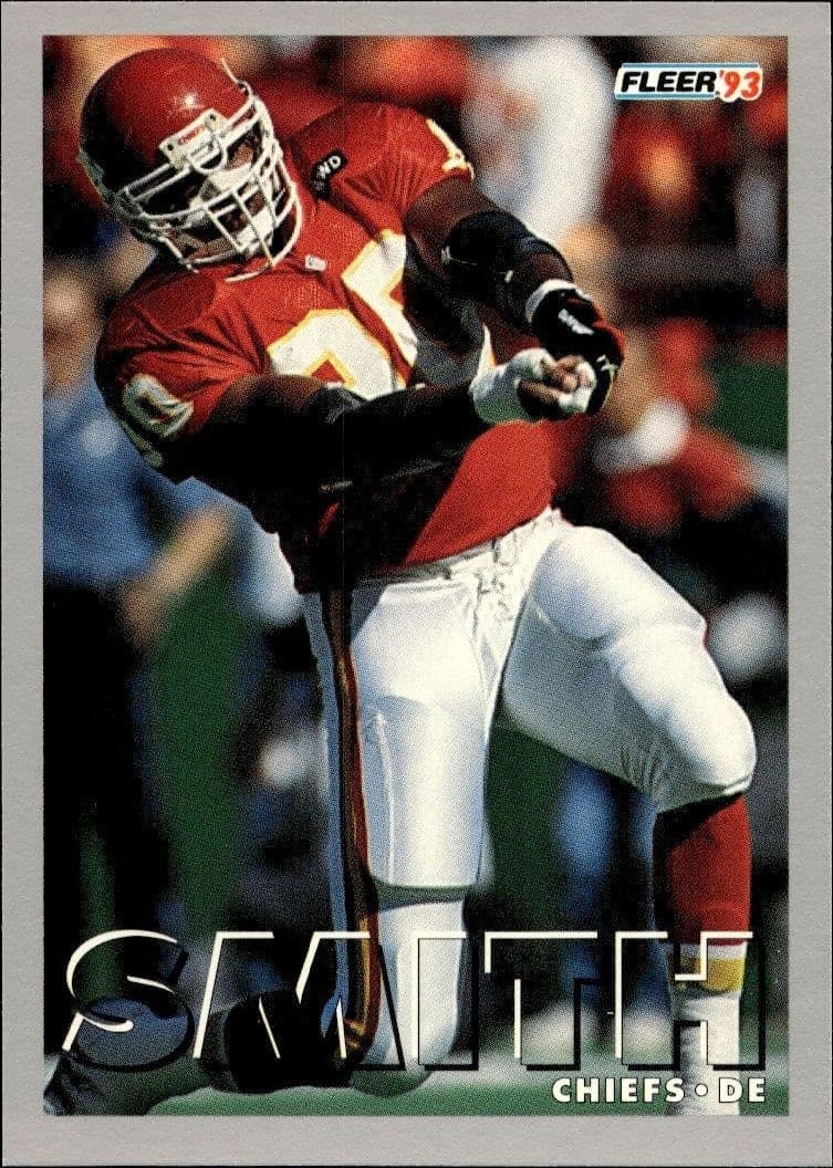1993 Fleer Neil Smith #387 trading card